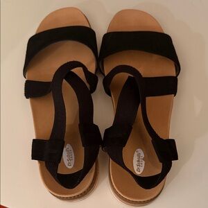 Dr. Scholl's Women's Tan and Black Sandals